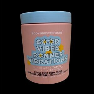 *NEW* Good Vibes Citrus Mint Exfoliant Body Scrub